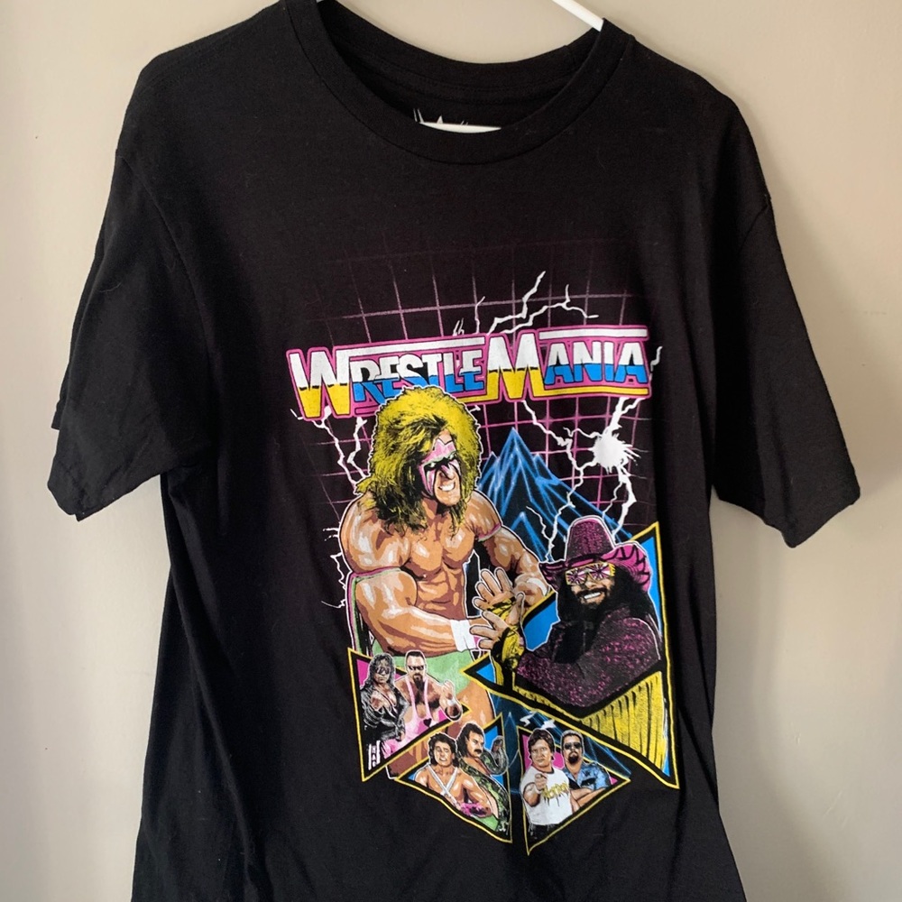 Wrestlemania t shirt